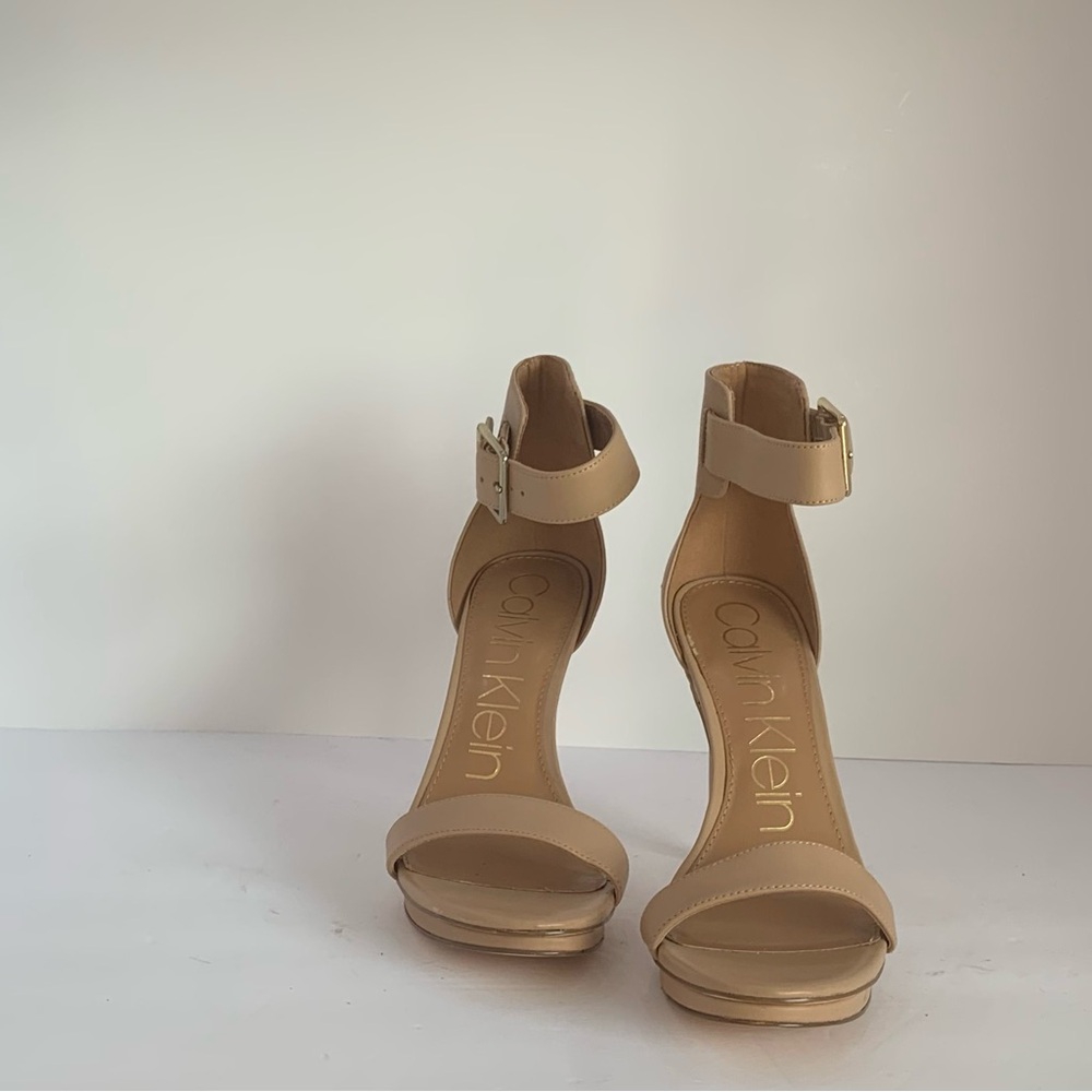 Calvin Klein Women's Beige Heels